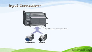 Input Connection-
Rahul N Deshmukh E&TC Dept
SSBT's COET Bambhori Jalgaon
 