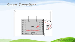 Output Connection-
Rahul N Deshmukh E&TC Dept
SSBT's COET Bambhori Jalgaon
 