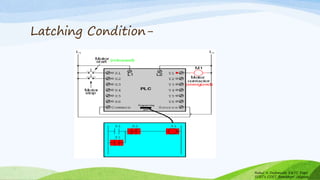 Latching Condition-
Rahul N Deshmukh E&TC Dept
SSBT's COET Bambhori Jalgaon
 