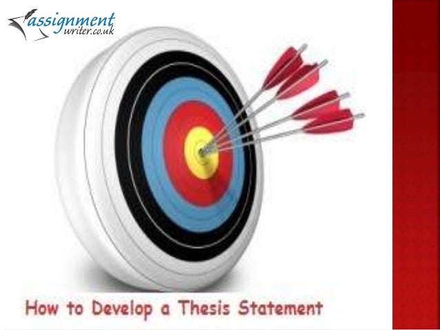 Develop statement thesis