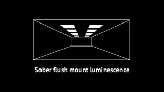 fl
ush mount luminescence
 