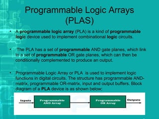 Programmable Logic Devices Plds | PPT