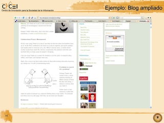 Ejemplo: Blog ampliado‏ 
