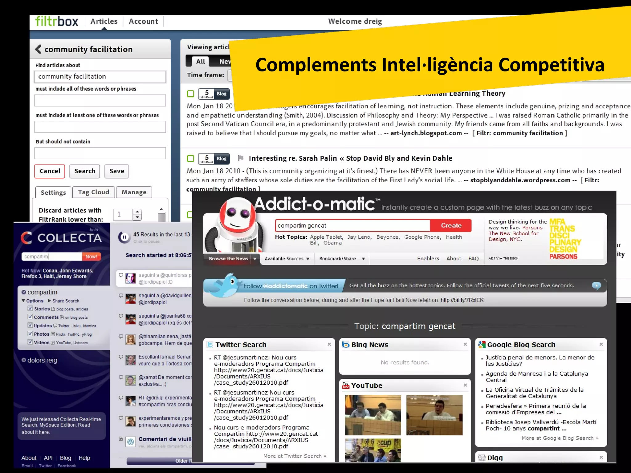 Complements Intel·ligència Competitiva 