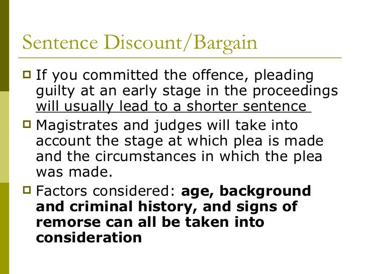 Plea Bargaining Dale