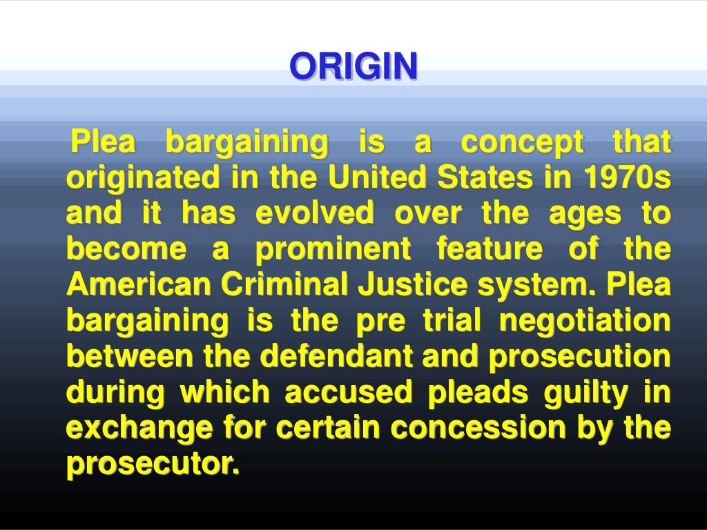 Plea Bargaining Definition & Meaning Gallery of Visuals