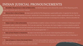 INDIAN JUDICIAL PRONOUNCEMENTS
 