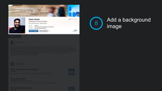 Add a background
image
8
 