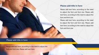 Please add title in here
Please add text here, according to the need to adjust the
font and font size. Please add text here.
Please add text here, according to the need
to adjust the font and font size. Please add
text here, according to the need to adjust the
font and font size.
Please add text here, according to the need
to adjust the font and font size. Please add
text here, according to the need to adjust the
font and font size.
Please add title in here
 