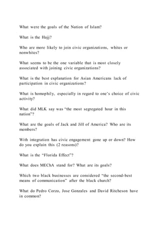 Please answer the following questions in complete sentences. The | DOCX
