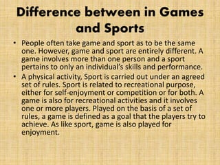 Unit 2.2 (Compare and Contrast Essays). Physical games vs online