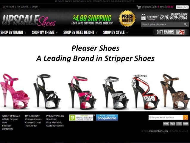 pleaser brand shoes