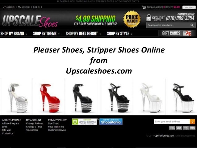 pleaser shoes online