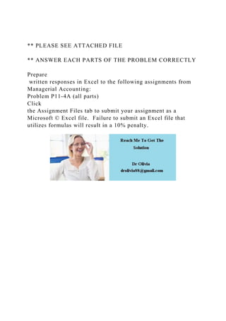 PLEASE SEE ATTACHED FILE ANSWER EACH PARTS OF THE PROBLEM.docx
