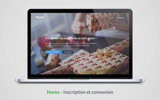 Home - inscription et connexion
 