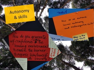 Autonomy & skillshttp://www.flickr.com/photos/wollepb/