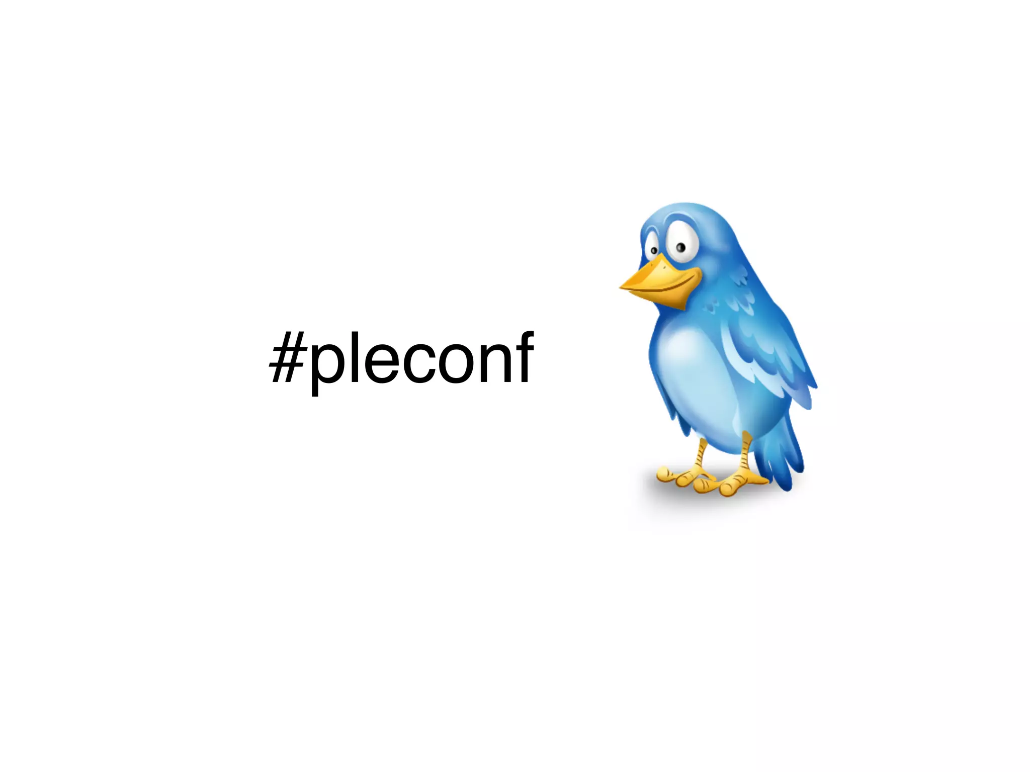 #pleconf
 