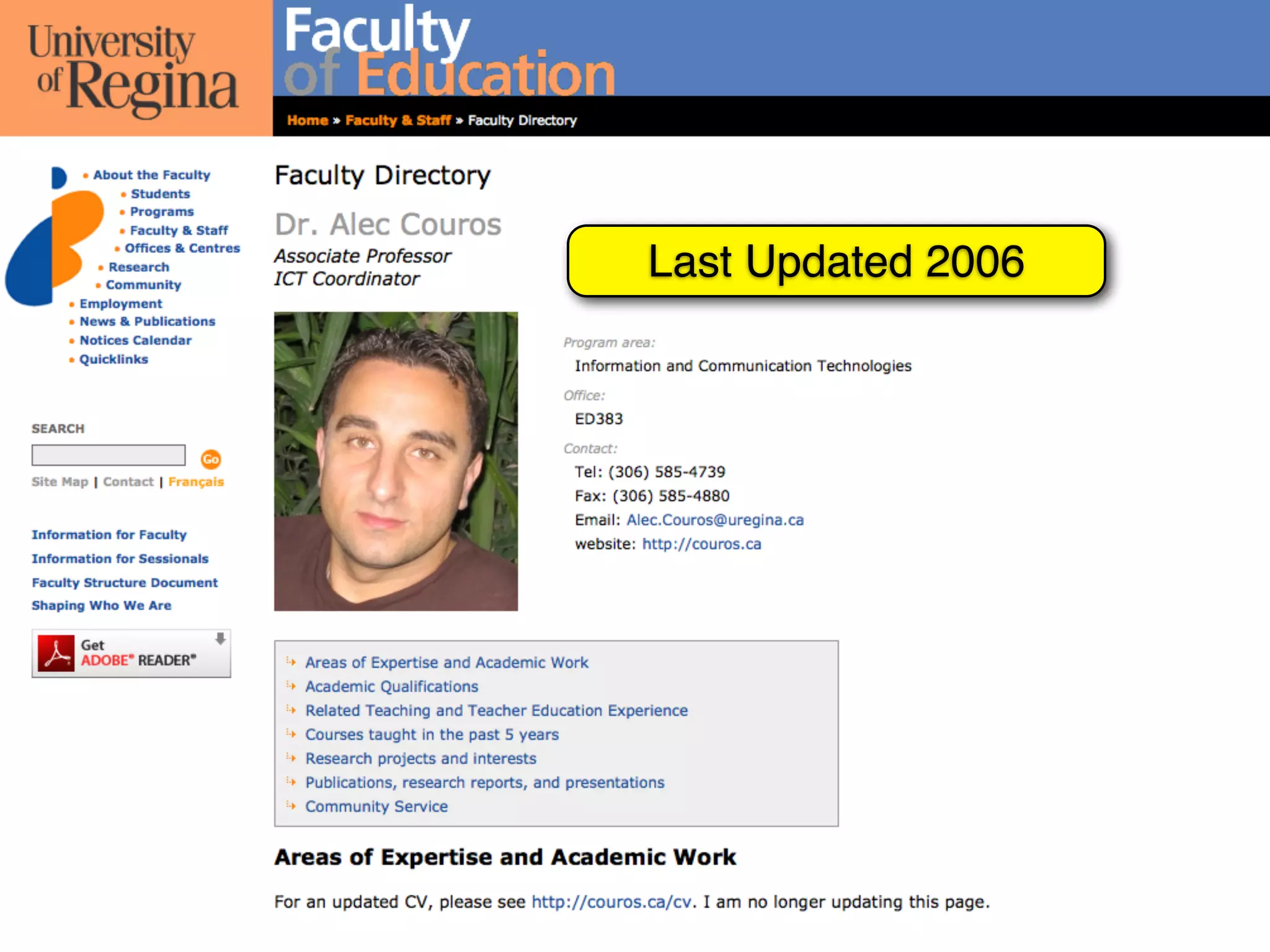 Last Updated 2006
 