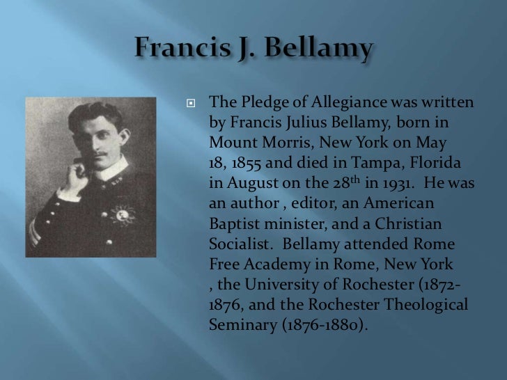 Image result for francis bellamy