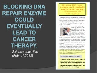 Science news line
(Feb. 11,2012)
 