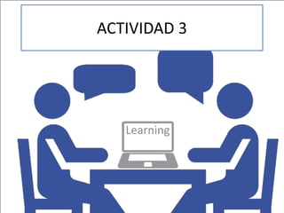 ACTIVIDAD 3 
Learning  