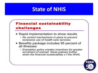 State of NHIS
 