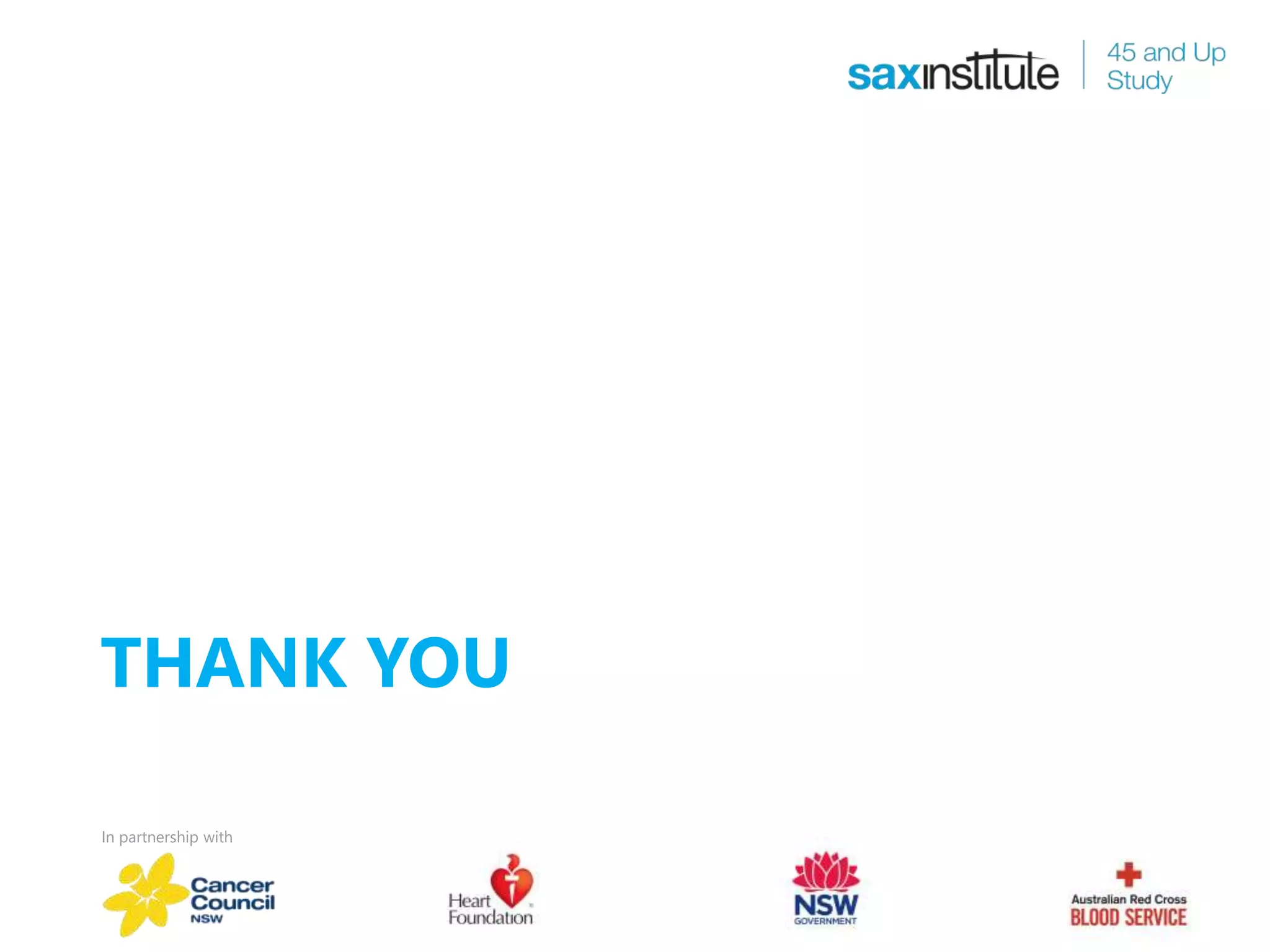 In partnership with
THANK YOU
 