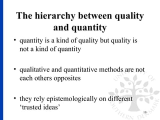 Qualitative research methods