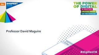Professor David Maguire
 
