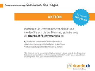 50
Zusammenfassung Geschenk des Tages
 