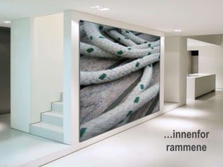 …innenfor
rammene
 