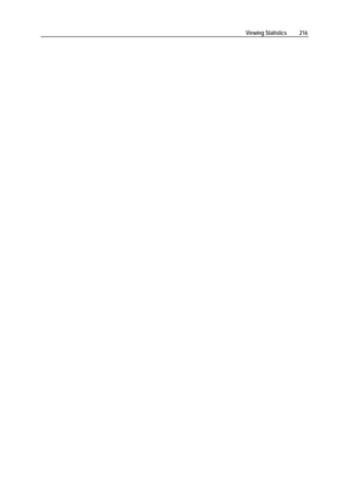 Viewing Statistics   216
 