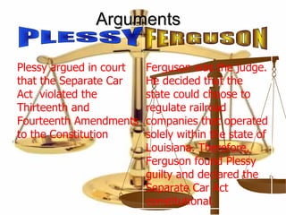 Plessy vs ferguson | PPT
