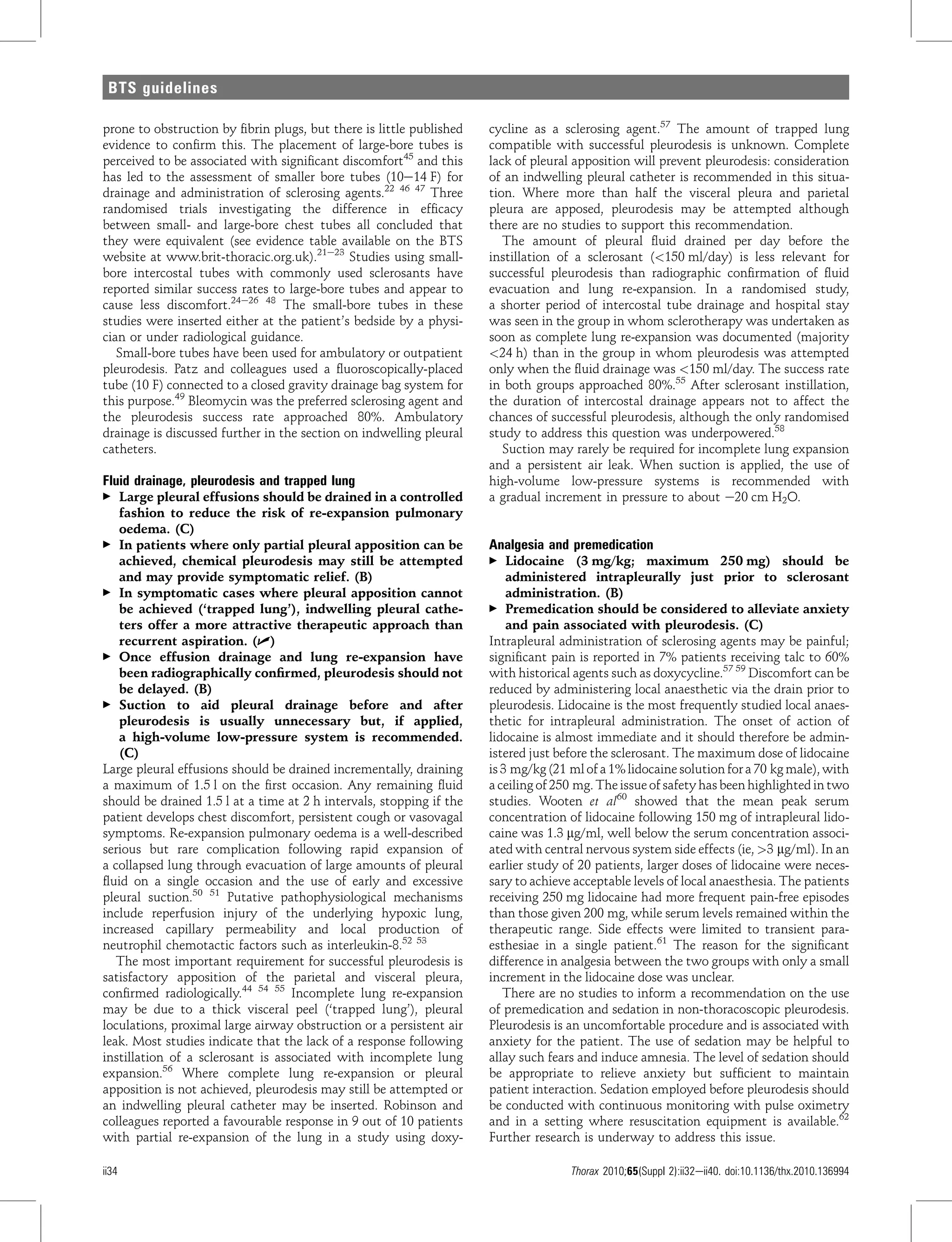 Pleural disease guideline | PDF