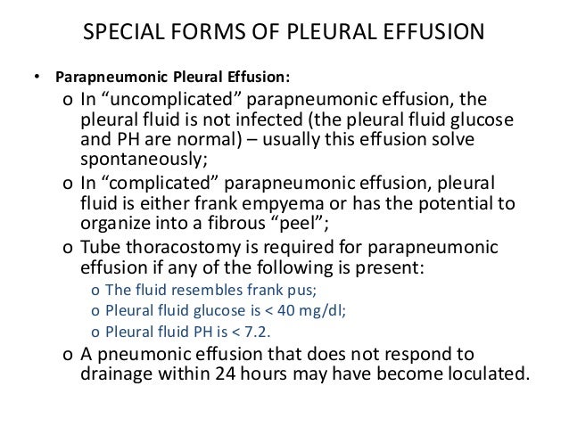 Pleural diseases
