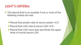 Non Malignant Pleural effusions and TB effusion.pptx