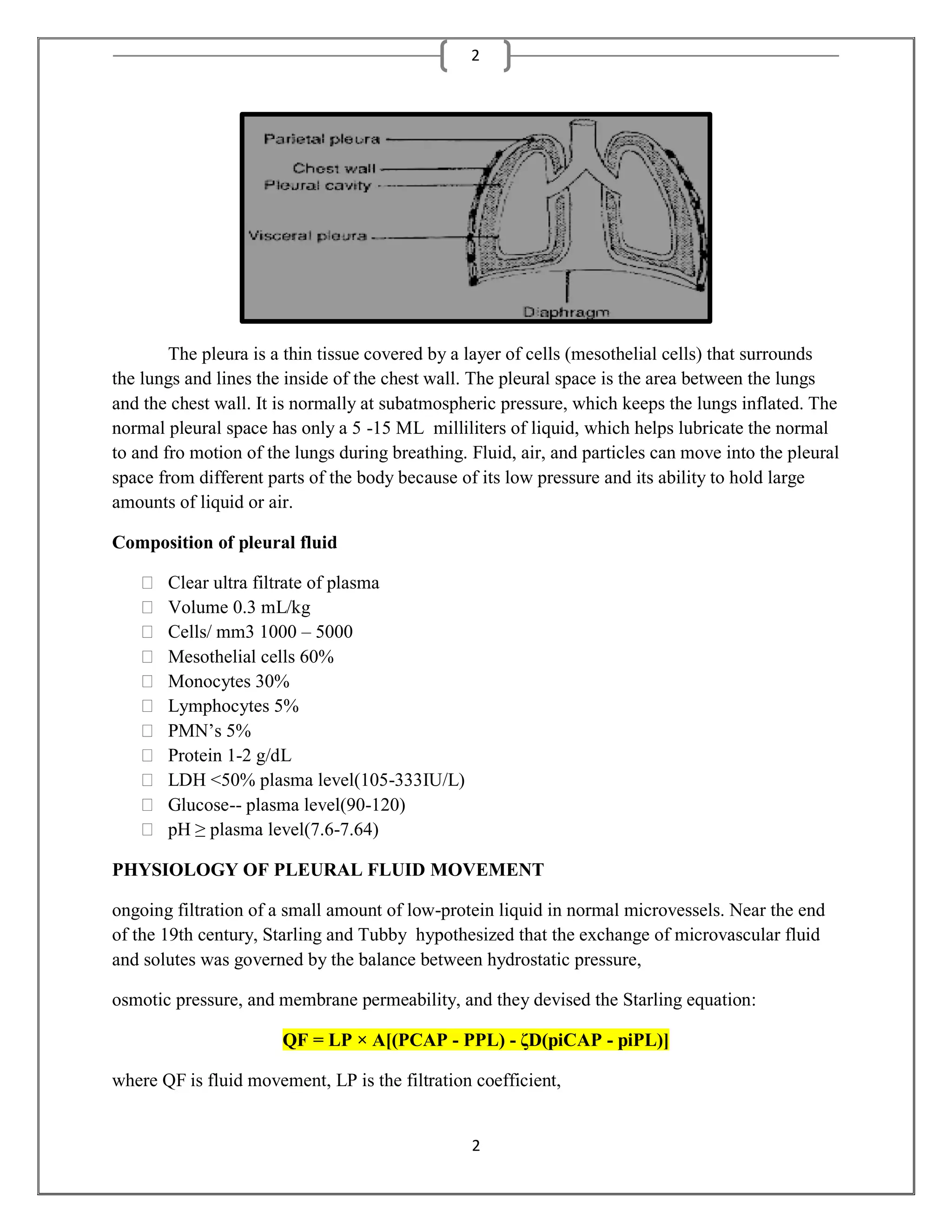 Pleural effusion icd niv | PDF