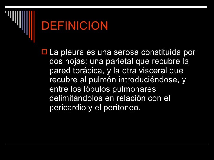 PLEURESIA DEFINICION PDF PLEURESIA DEFINICION PDF