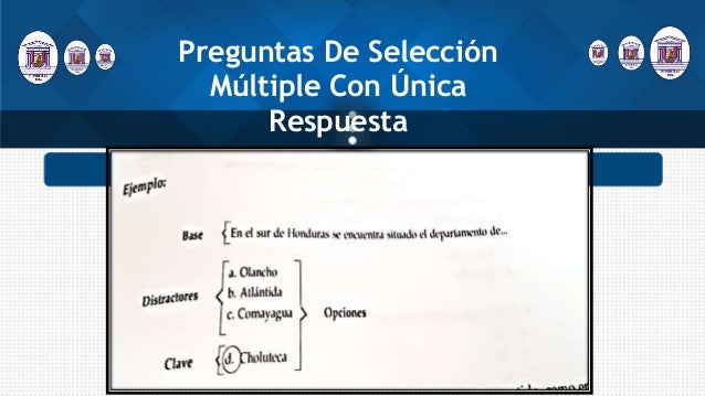 Pruebas de Selección Multiple