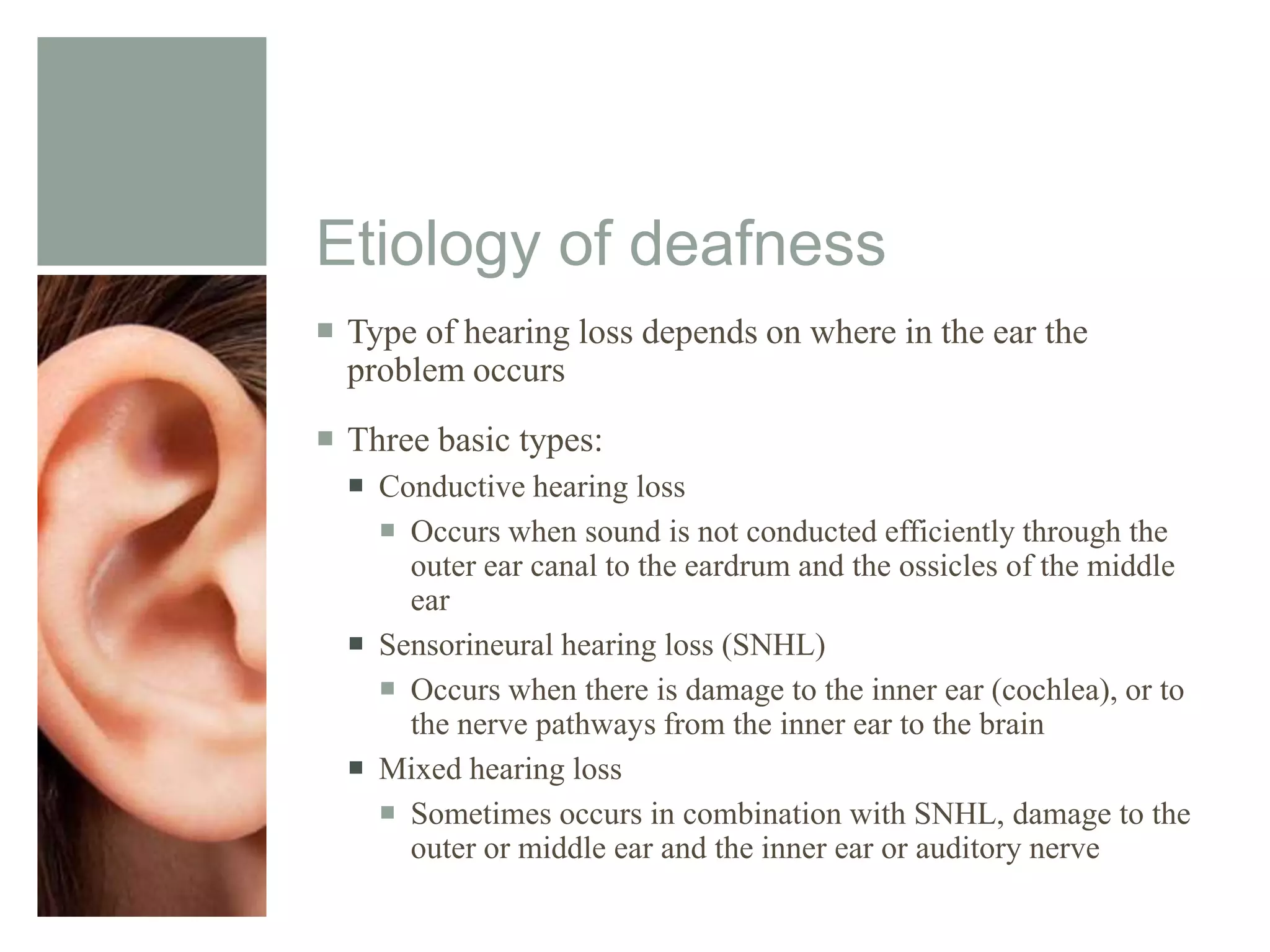 Neuropsychology of Deafness | PPTX