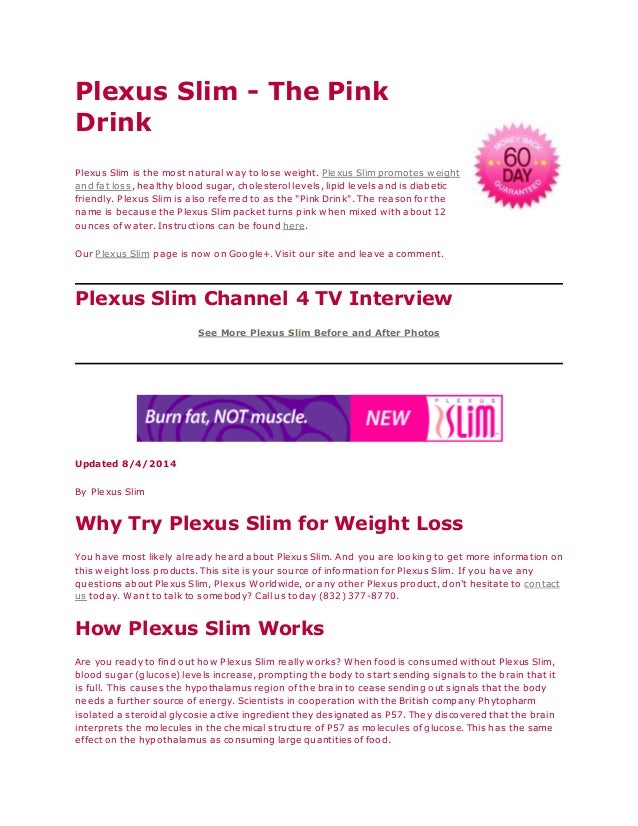 Plexus Slim - The Pink Drink