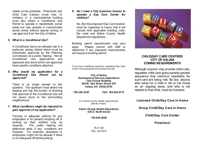 child care brochure examples