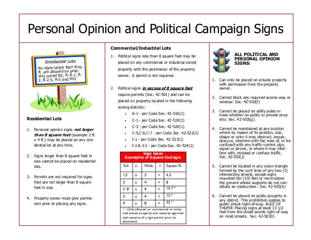 political flyer template 3