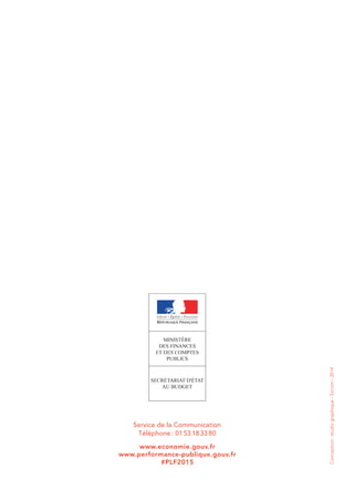 Projet de Loi de Finances pour 2015