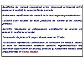 Pliante relatii de munca