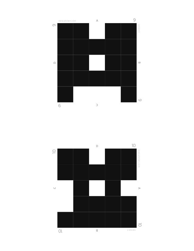 Plickers cards 2up