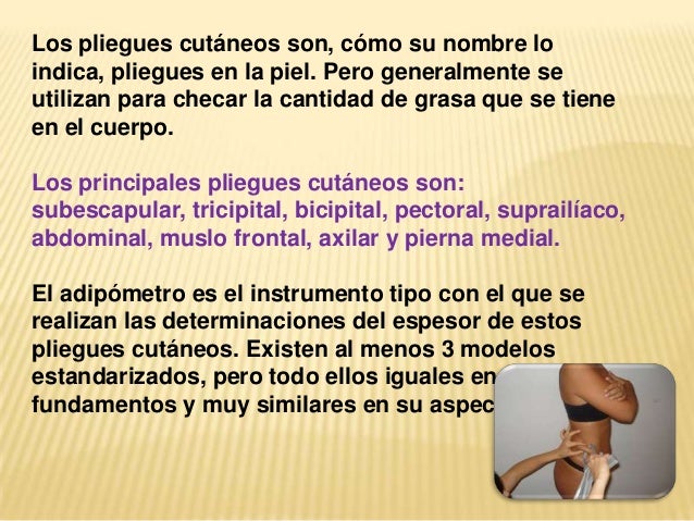 Pliegues cutaneos