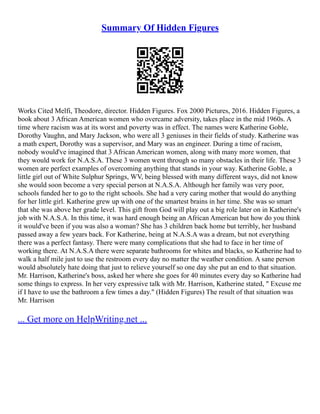 320px x 414px - Plight Of Women In Sweat By Zora Neal Hurston Essay | PDF