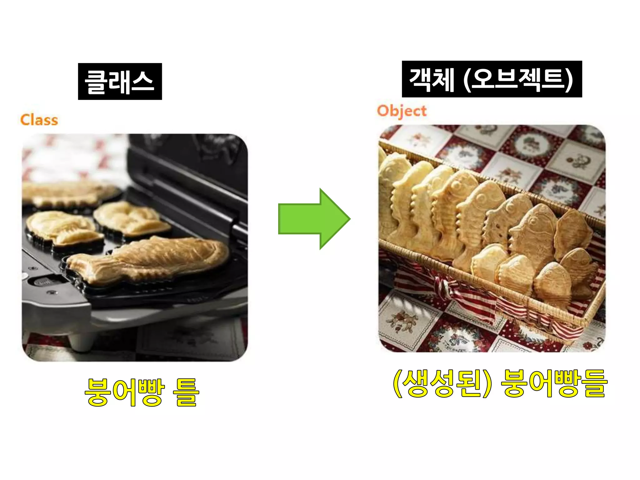 클래스 객체 (오브젝트)
 