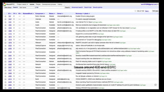 Issues around ICE and SSRC
 